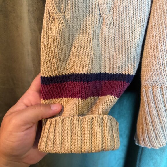 VIntage Chaps Ralph Lauren Varsity Cardigan - Picture 2 of 4